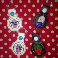 Allergy Warning Keyfob