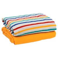 Muslin Swaddle Blanket with Personalization Boys