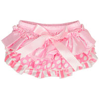 Powder Pink Satin Diaper Cover