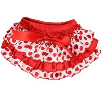 Red & White Dot Diaper Cover