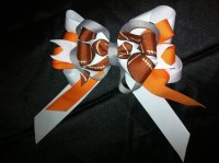 Stacked Football Bow