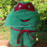 Ninja Turtle Hooded Towel