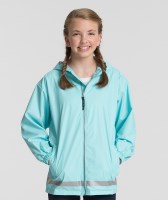 Charles River Youth New Englander Rainjacket with optional monogram